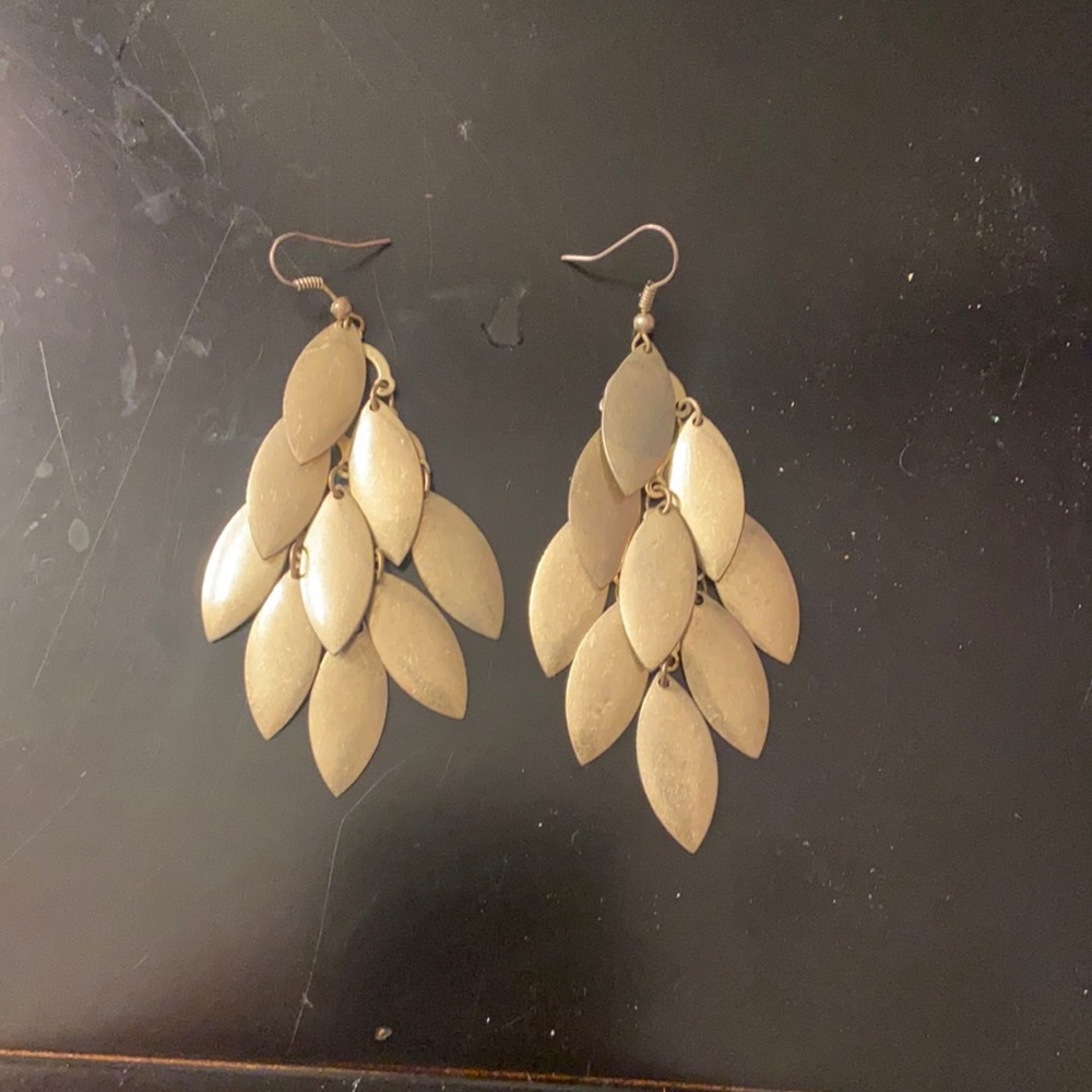 Gold Dangle Earrings